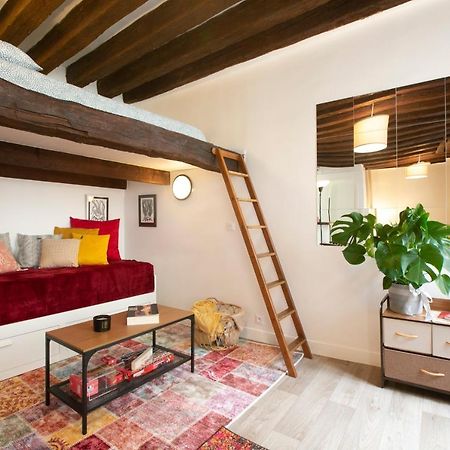 Authentic Apartment In Center Of Parisian Marais 외부 사진