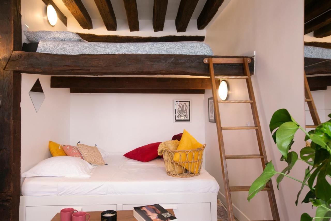 Authentic Apartment In Center Of Parisian Marais 외부 사진